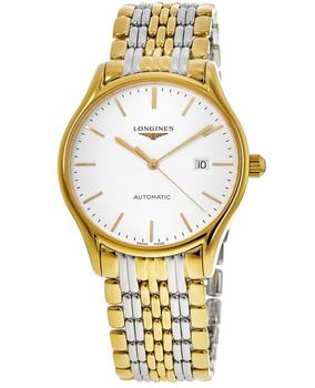 商品Longines | Longines Lyre Automatic White Dial Two-Tone Steel Men's Watch L4.961.2.12.7,商家WatchMaxx,价格¥5059图片