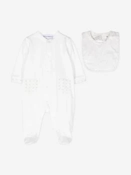 Emporio Armani | Emporio Armani Baby Logo Babygrow Gift Set in White,商家Childsplay Clothing,价格¥1255