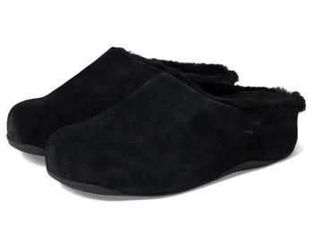 FitFlop | Shuv Shearling-Lined Suede Clogs商品图片,