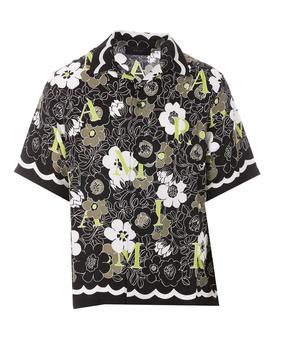 amiri衬衫, AMIRI | Amiri Floral-Printed Short-Sleeved Shirt商品图片 8.4折起