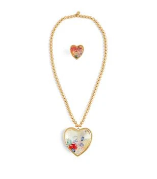 Super Smalls | Heart of Gold Jewellery Set,商家Harrods,价格¥415
