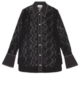 推荐Black lace shirt商品