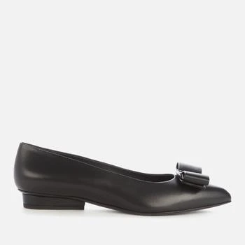 推荐Salvatore Ferragamo Women's Viva Flats - Black商品