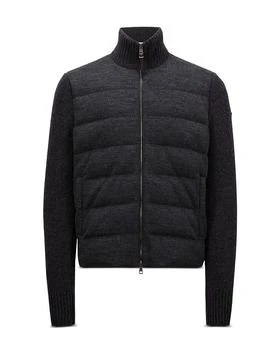 Moncler | Padded Zip Up Cardigan,商家Bloomingdale's,价格¥11590