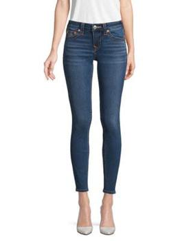 推荐Jennie Curvy Mid-Rise Super-Skinny Leg Jeans商品