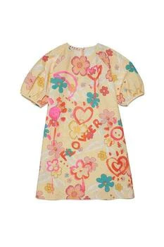 Marni | Marni Kids Floral-Printed Crewneck Dress 5.2折