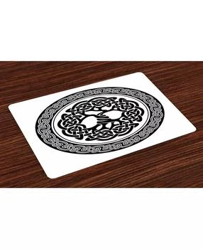 Ambesonne | Celtic Place Mats, Set of 4,商家Macy's,价格¥228