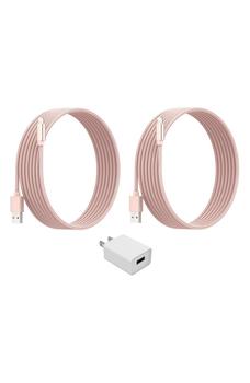 商品THE POSH TECH | POSH TECH Lightning Cable & USB Charge Adapter 3-Piece Set,商家Nordstrom Rack,价格¥302图片