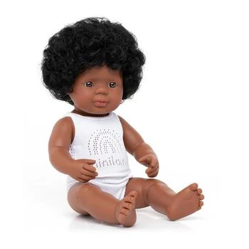 MINILAND | 15" Baby Doll African American Girl Set , 3 Piece,商家Macy's,价格¥280