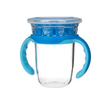 商品Nuby | No-Spill Edge 360 2 Stage Drinking Cup with Removable Handles, Blue,商家Macy's,价格¥115图片