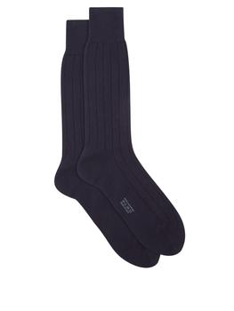 推荐Ribbed cashmere socks商品