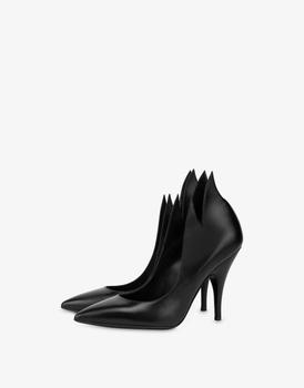Moschino | Moschino X The Flintstones™ Calfskin Court Shoes商品图片,