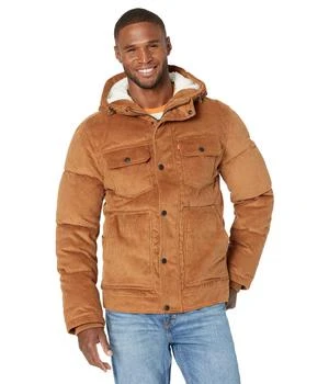 Levi's | Quilted Corduroy Depot Hoodie w/ Sherpa Lined Hood 2.9折