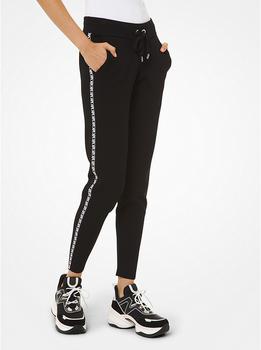 Michael Kors | Logo Tape Viscose-Blend Joggers商品图片,独家减免邮费