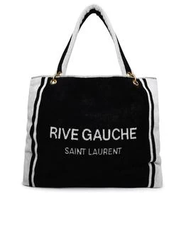 Yves Saint Laurent | Two-tone ascichrome terry cloth bag 6.6折