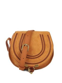 chloé包怎么选, Chloé | Chloé Marcie Logo Embossed Small Crossbody Bag商品图片 