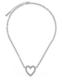 推荐Single Crystal Heart Collar Necklace商品