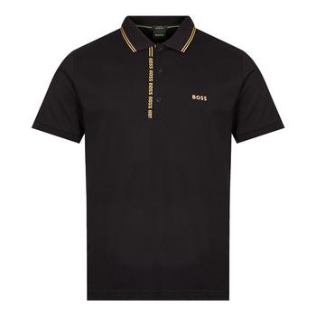推荐BOSS Paule 4 Polo Shirt - Black商品