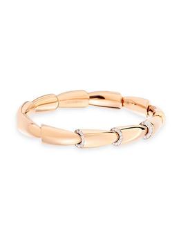 商品Vhernier | Calla 18K Rose Gold & Diamond Bracelet,商家Saks Fifth Avenue,价格¥59342图片