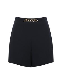 valentino价格, Valentino | Valentino VLogo Plaque Chained High Waist Shorts商品图片 