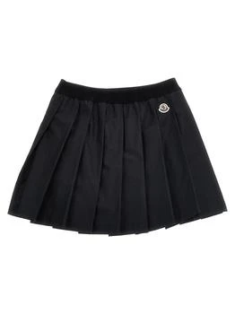 Moncler | Moncler Enfant Kids Pleated Skirt,商家Baltini,价格¥2459