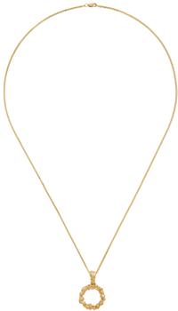 SSENSE Exclusive Gold Loop Earcuff Necklace
