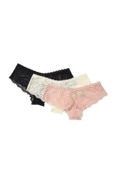 推荐Assorted 3-Pack Lace Hipster Panties商品