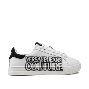 推荐Versace Jeans Couture Leather Logo Sneakers商品