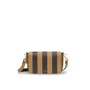 芬迪男包真假, Fendi | Fendi Striped Leather Shoulder Bag商品图片 6折