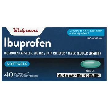 Walgreens | Ibuprofen 200 mg Softgels,商家Walgreens,价格¥45