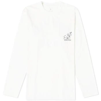 推荐Snow Peak Long Sleeve Foam Print T-Shirt商品