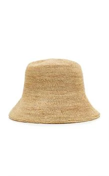 推荐Lack of Color - Inca Raffia Bucket Hat - Neutral - M - Moda Operandi商品