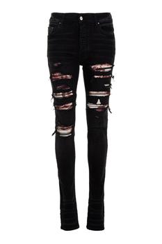 加拿大amiri牛仔裤, AMIRI | Amiri Bandana Distressed Jeans商品图片 4.8折