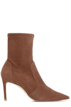 推荐Stuart Weitzman Pointy-Toe High-Ankle Boots商品