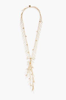 ROSANTICA, ROSANTICA | Gold-tone crystal necklace商品图片 4.1折