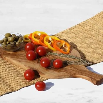 Kamsah | Large Olive Wood Serving & Cutting Board,商家Verishop,价格¥491