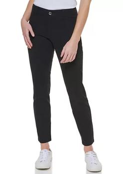 Calvin Klein | Women's Fly Front Cotton Twill Pants商品图片,