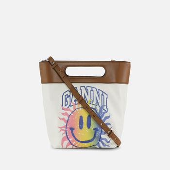 Ganni | Ganni Canvas Small Tote Bag商品图片,满$345减$110, 满减