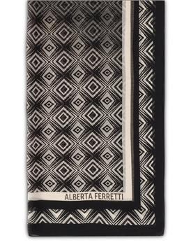 商品Alberta Ferretti | 几何装饰雪纺围巾,商家24S,价格¥2368图片