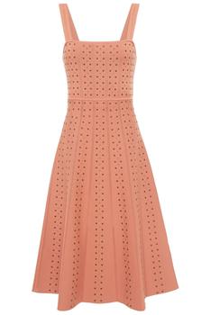 sandro连衣裙好用吗, Sandro | Embellished pointelle-knit dress商品图片 4.2折