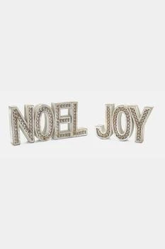 推荐Beaded Tabletop Sentiment Noel/Joy商品