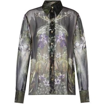 Alberta Ferretti | Winter Garden 雪纺衬衫,商家24S CN,价格¥4248