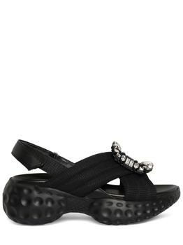 Roger Vivier | 40mm Viv Run Scuba Sandals商品图片,