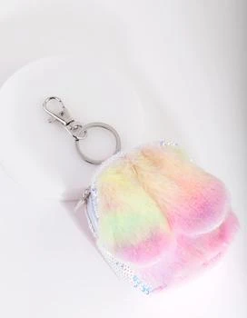 Lovisa | Kids Fluffy Bunny Backpack Keyring,商家Premium Outlets,价格¥100