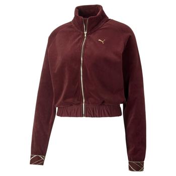 推荐PUMA Women's Deco Glam Velour Full-Zip Training Jacket商品