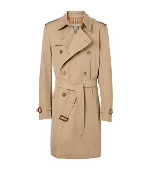 了解burberry大衣, Burberry | The Mid-Length Kensington Heritage Trench Coat商品图片 