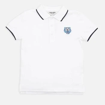 推荐KENZO Boys' Classic Cotton-Piqué Polo Shirt商品