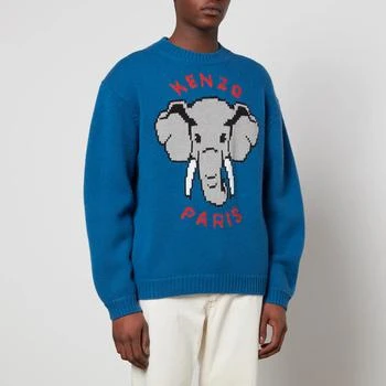 推荐男式 针织大象图案 羊毛衫商品
