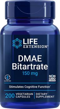 推荐Life Extension DMAE Bitartrate - 150 mg (200 Vegetarian Capsules)商品