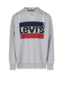 李维斯卫衣, Junya Watanabe | Junya Watanabe X Levi's Logo Print Sweatshirt商品图片 5.4折